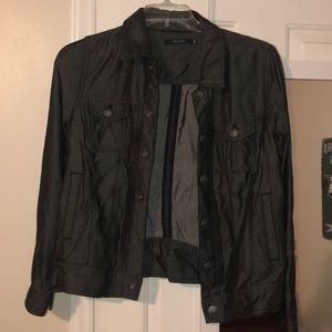 NWT Black Tahari Jean jacket